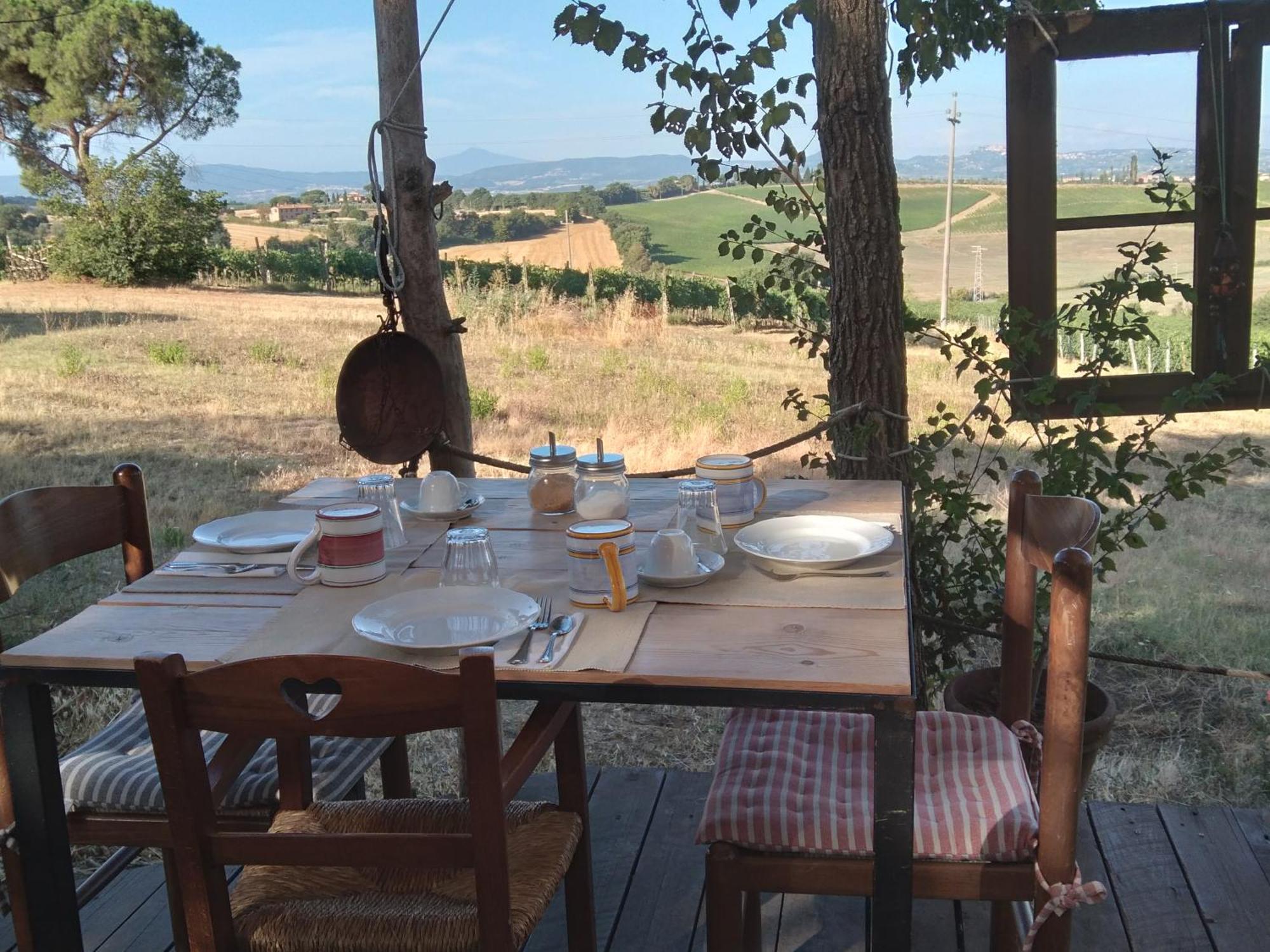 Agriturismo La Terra Valiano Bagian luar foto